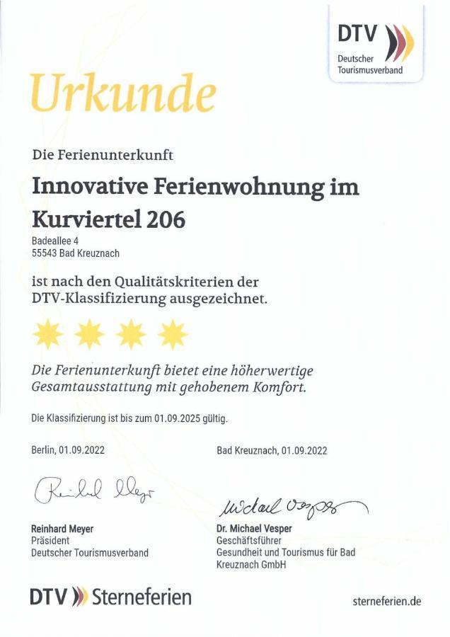 Innovative 2-Zimmer-Ferienwohnung Am Kurpark 바트크로이즈나흐 외부 사진
